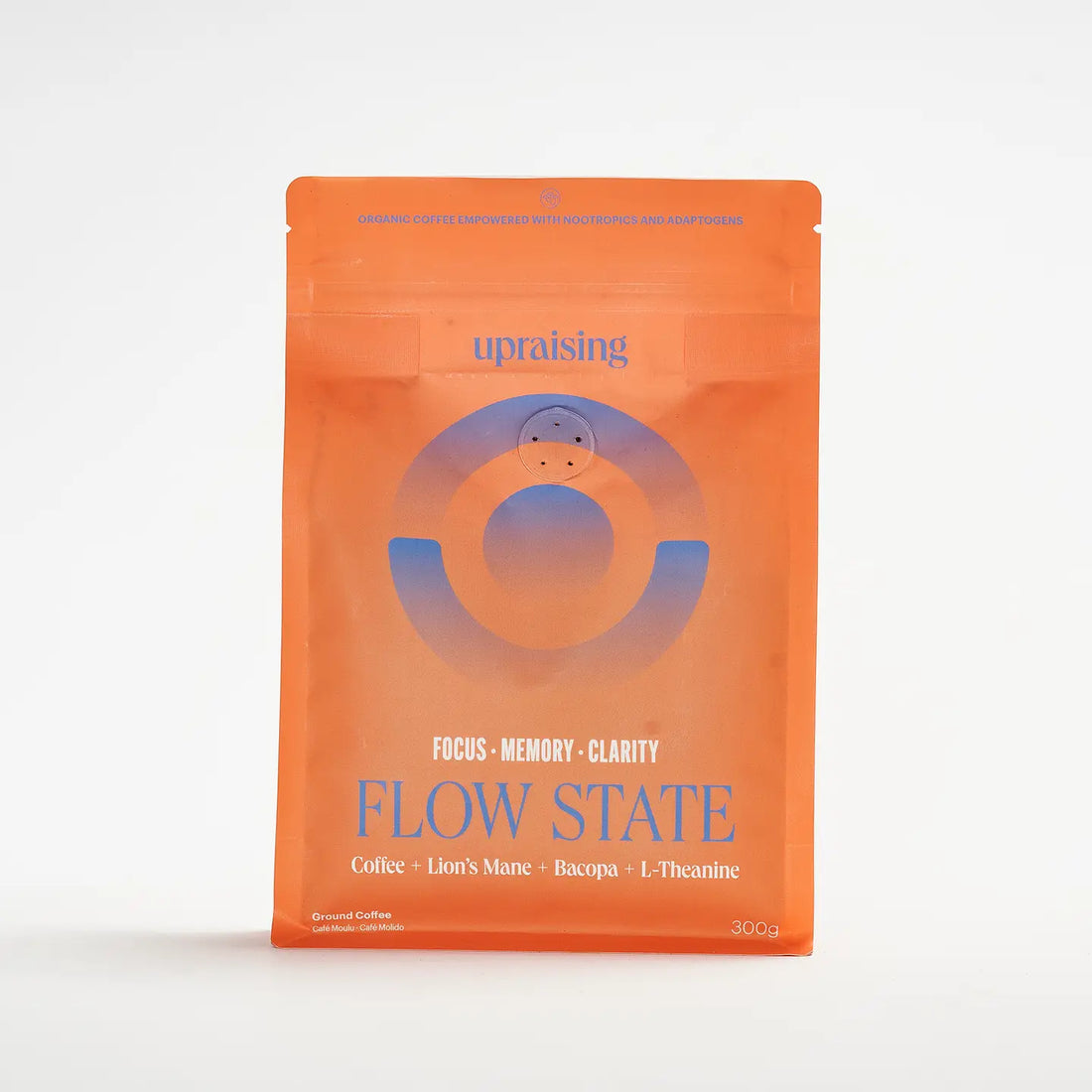 Flow State Ground Coffee with Lion's Mane Mushroom