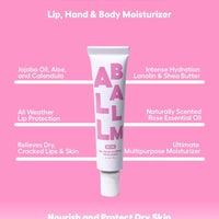 Rose All Balm-Lip, Hand and Body Moisturizer